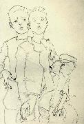 Egon Schiele, Three Street Urchins